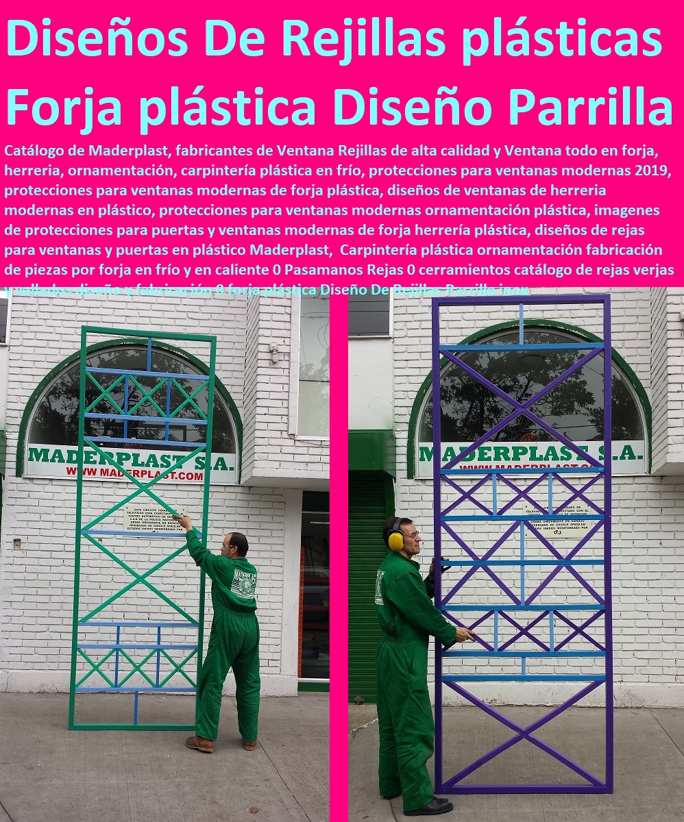 Carpintería plástica ornamentación fabricación de piezas por forja en frío y en caliente 0 Pasamanos Rejas 0 cerramientos catálogo de rejas verjas y vallados diseño y fabricación 0 forja plástica Diseño De Rejillas Parrilla inox Carpintería plástica ornamentación fabricación de piezas por forja en frío y en caliente 0 Pasamanos Rejas 0 cerramientos catálogo de rejas verjas y vallados diseño y fabricación 0 forja plástica Diseño De Rejillas Parrilla inox